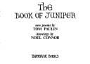 Tapa de The book of juniper