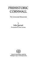 Tapa de Prehistoric Cornwall