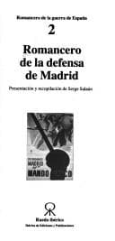 Tapa de Romancero de la defensa de Madrid