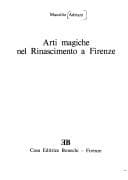Tapa de Arti magiche nel Rinascimento a Firenze
