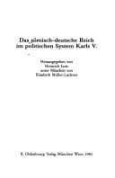 Tapa de Das Römisch-Deutsche Reich im politischen System Karls V.