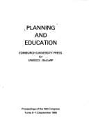 Tapa de Planning and education