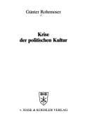 Tapa de Krise der politischen Kultur