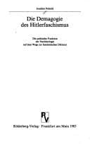 Tapa de Die Demagogie des Hitlerfaschismus