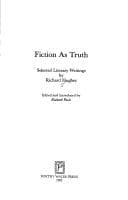 Tapa de Fiction as Truth
