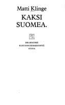 Tapa de Kaksi Suomea