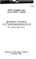 Tapa de Rodzina polska lat siedemdziesiątych