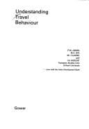 Tapa de Understanding travel behaviour