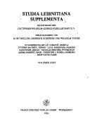 Tapa de Die Rolle der chinesischen Schrift in Leibniz' Zeichentheorie