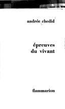 Tapa de Epreuves du vivant