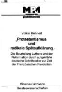 Tapa de Protestantismus und radikale Spätaufklärung