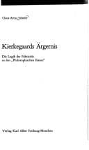 Tapa de Kierkegaards Ärgernis