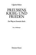 Tapa de Preussens Krieg und Frieden