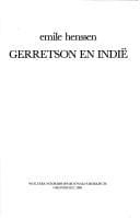 Tapa de Gerretson en Indië