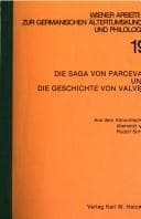 Tapa de Die Saga von Parceval und die Geschichte von Valver =