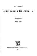Tapa de Daniel von dem blühenden Tal
