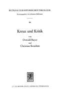 Tapa de Kreuz und Kritik