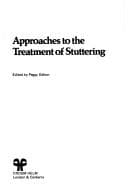 Tapa de Approaches to the treatment of stuttering
