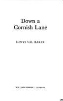 Tapa de Down a Cornish lane
