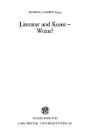 Tapa de Literatur und Kunst, wozu?