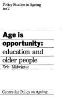 Tapa de Age is opportunity