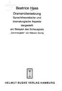 Tapa de Dramenübersetzung