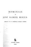 Tapa de Homenaje a José Manuel Blecua