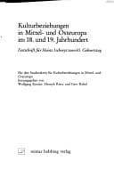 Tapa de Kulturbeziehungen in Mittel- und Osteuropa im 18. und 19. Jahrhundert