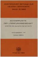Tapa de Schwerpunkte der Literaturwissenschaft ausserhalb des deutschen Sprachraums