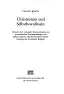 Tapa de Christentum und Selbstbewusstsein