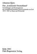 Tapa de Das " kommende Deutschland"