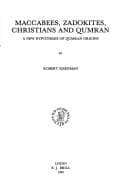 Tapa de Maccabees, Zadokites, Christians and Qumran
