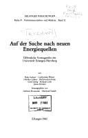 Tapa de Auf der Suche nach neuen Energiequellen