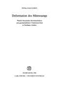 Tapa de Deformation des Minnesangs