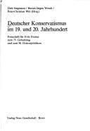 Tapa de Deutscher Konservatismus im 19. und 20. Jahrhundert