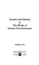 Tapa de Gender and identity in the works of Osonye Tess Onwueme