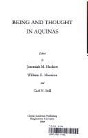 Tapa de Being and thought in Aquinas