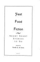 Tapa de Fast food fiction