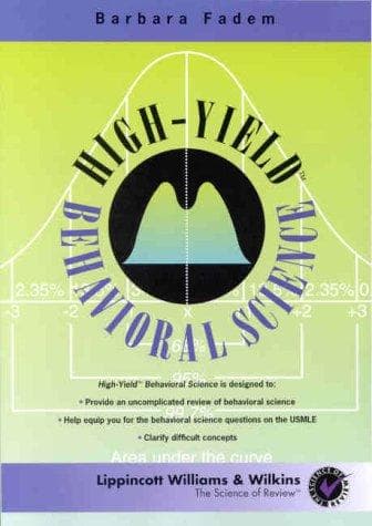 Tapa de High-yield behavioral science