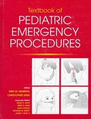 Tapa de Text book of pediatric emergency procedures