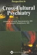 Tapa de Perspectives in cross-cultural psychiatry