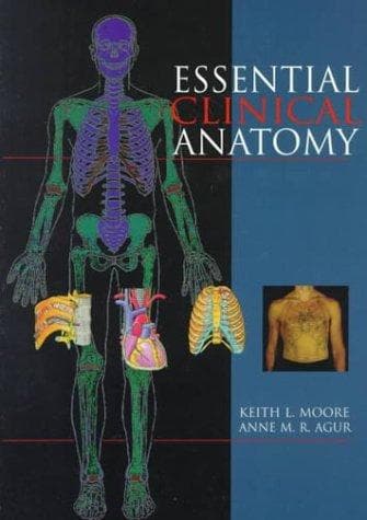 Tapa de Essential clinical anatomy