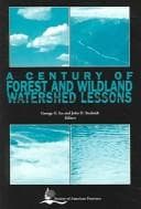 Tapa de A century of forest and wildland watershed lessons