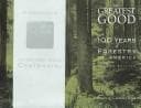 Tapa de The greatest good