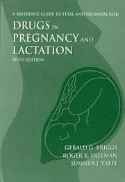 Tapa de Drugs in pregnancy and lactation