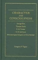 Tapa de Character and consciousness