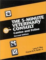 Tapa de The 5-minute veterinary consult