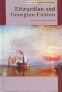 Tapa de Edwardian and Georgian fiction
