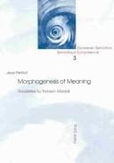 Tapa de Morphogenesis of meaning