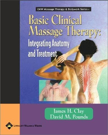 Tapa de Basic clinical massage therapy